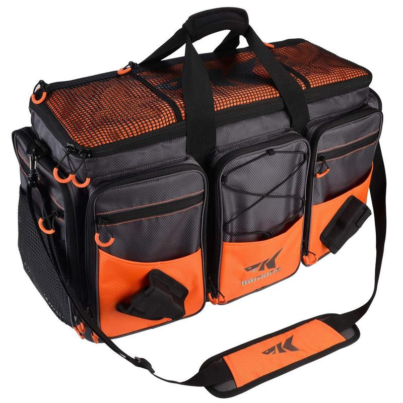 Kastking Fishing Gear & Tackle Bags - Saltwater Resistant Fishing Bags - Fishing Tackle Storage Bags