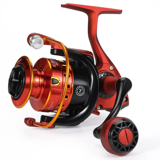 New 1000-5000 Series Spinning Reel Max Drag 8Kg Fishing Reel 5.2:1 Gear Ratio Smooth Carp Reel Bass Fishing Tackle