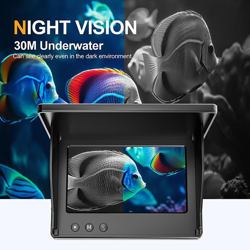 Underwater Fishing Camera, HD Fishing Camera for Mounting on Fishing Pole, Fishing Supplies, Fish Watching Essentials