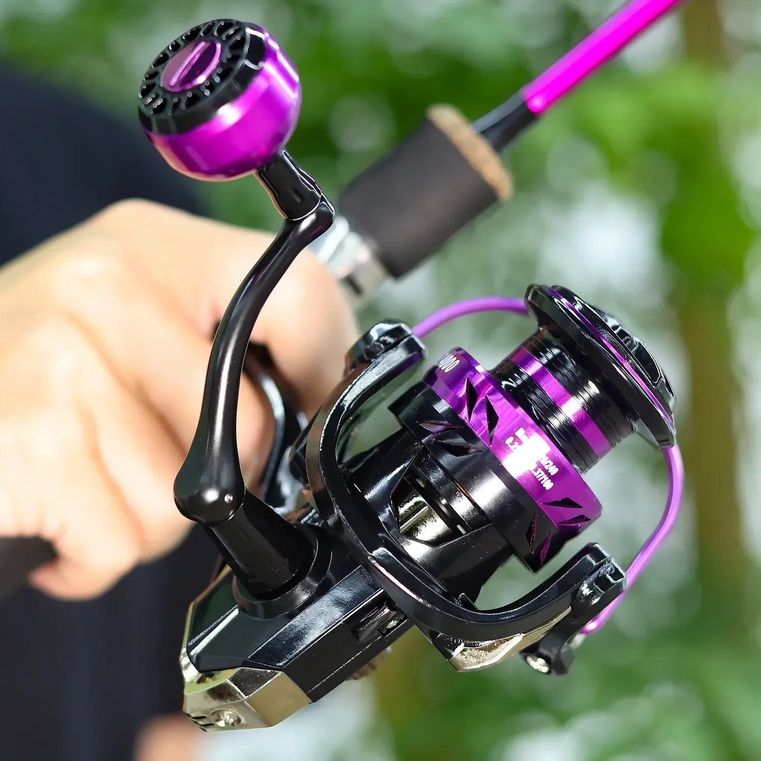 New 1000-5000 Series Spinning Reel Max Drag 8Kg Fishing Reel 5.2:1 Gear Ratio Smooth Carp Reel Bass Fishing Tackle