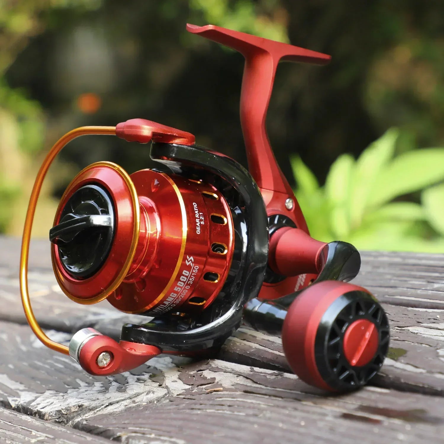 New 1000-5000 Series Spinning Reel Max Drag 8Kg Fishing Reel 5.2:1 Gear Ratio Smooth Carp Reel Bass Fishing Tackle