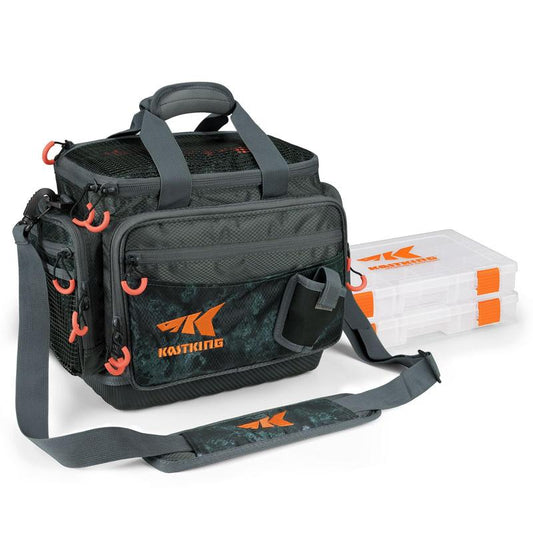 Kastking Fishing Gear & Tackle Bags - Saltwater Resistant Fishing Bags - Fishing Tackle Storage Bags
